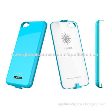 Phone Charger for iPhone 5/5S with 2,600mAh Real-capacity, A Grade Battery